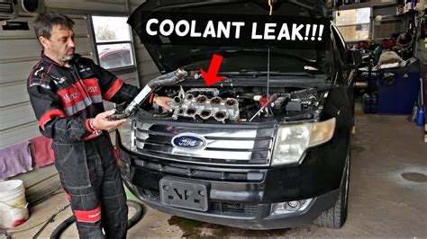 2017 ford edge coolant leak|2017 Ford Edge Coolant Leak Into。